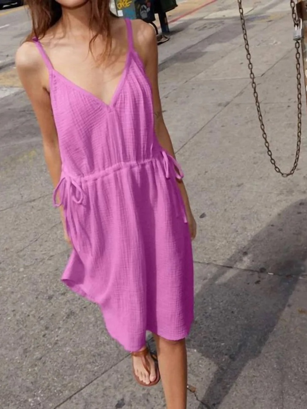Nation LTD Jenessa Double Gauze Dress in Prom Date SZ XS